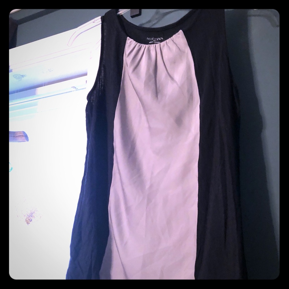 Black and gray top